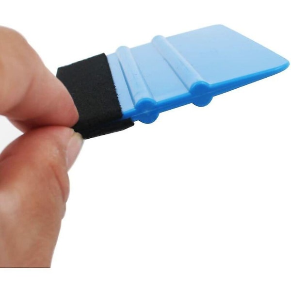 Squeegee kuitu reunalla auton vinyyli kääre, kestävä ikkunakalvo Squeegee, Squeegee tarra tarra (2 kpl, musta) Versailles