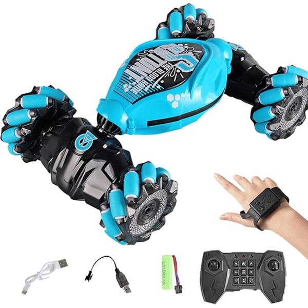 Mini Rc Fjärrkontroll Fyrhjuls Gest Sensor Twist Bil Terrängfordon Transformer Bil