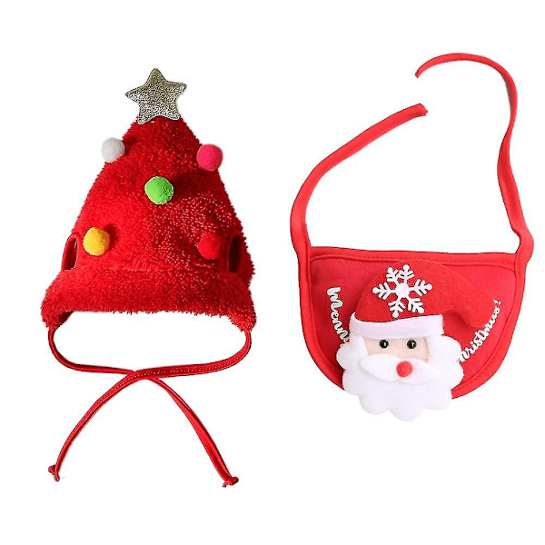 Juldräkt för små hundar, kläder för festtillbehör (stil 4)
