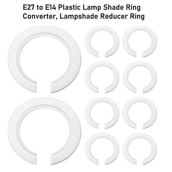 Lampskärmsreduceringsringar Lampskärmsringadapter Lamphållare