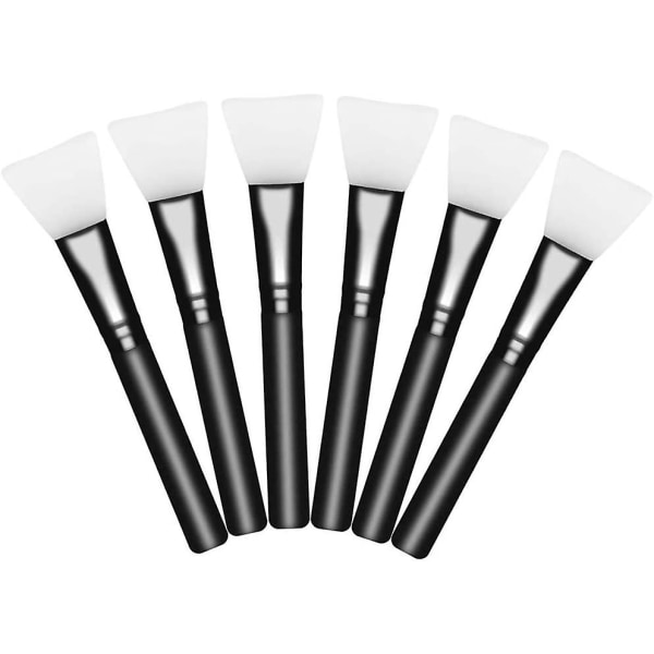 6-Pack Magic Epoxy Brush Silikon Epoxi Brush Set (svart)