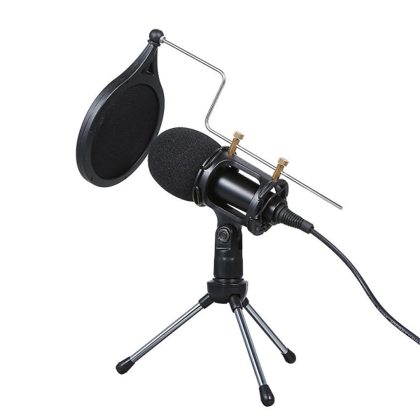 3,5 mm pistokemikrofoni PC:lle, lähetysmikrofoni