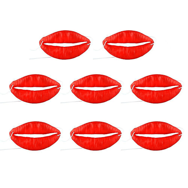 8pcs Toy Halloween Lip Toy Halloween Props Halloween Cosplay Props Lip Toy