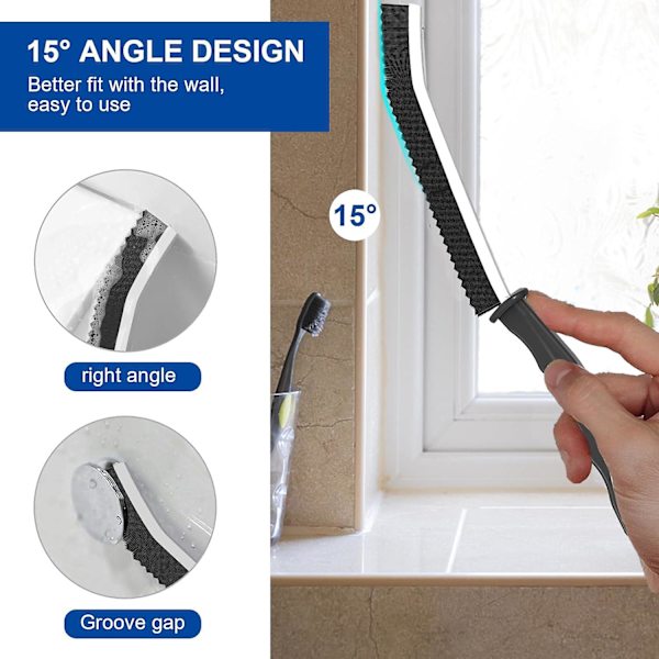 Gap Cleaning Brush Kylpyhuoneen Laattojen Saumojen Puhdistusharja (4 kpl)
