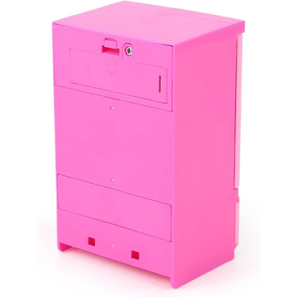 Barn Imitasjon Leker Mini Kjøleskap Rosa Plast Rolle Leker Kreativ Små Husholdningsapparater Modell Leker Utdannings Simulering Leker Hjemmeapparat