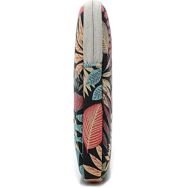 Canvas vanntett 13 tommers bærbar PC-veske (13 tommer, Forest Series Black)