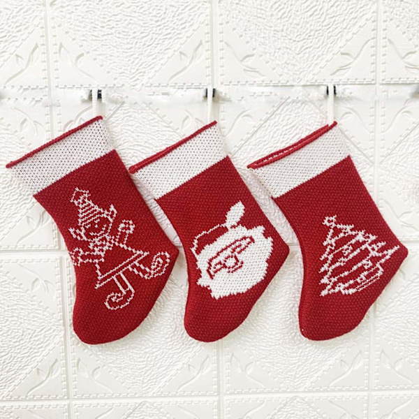 Söt Jultomte Snöflinga Elf Hängande Smycke Presentbehållare Juldekoration (Träd)