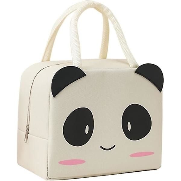 Isolerad lunchväska Tote Bag för kvinnor Bred öppen isolerad kylväska Vattentät termisk läckagesäker arrangör för utomhuspicknick Arbete
