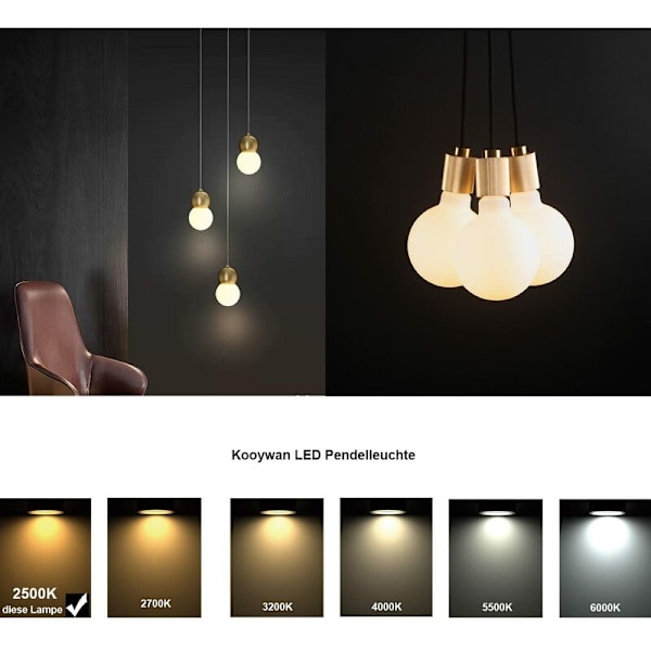 LED Dragon Ball Ljuskällor Mjölkvit G95 Dragon Ball Glödlampa E27 Hushållsskruv Energisparlampor 7 Watt 9 Watt 2700K (Varm Vit??)