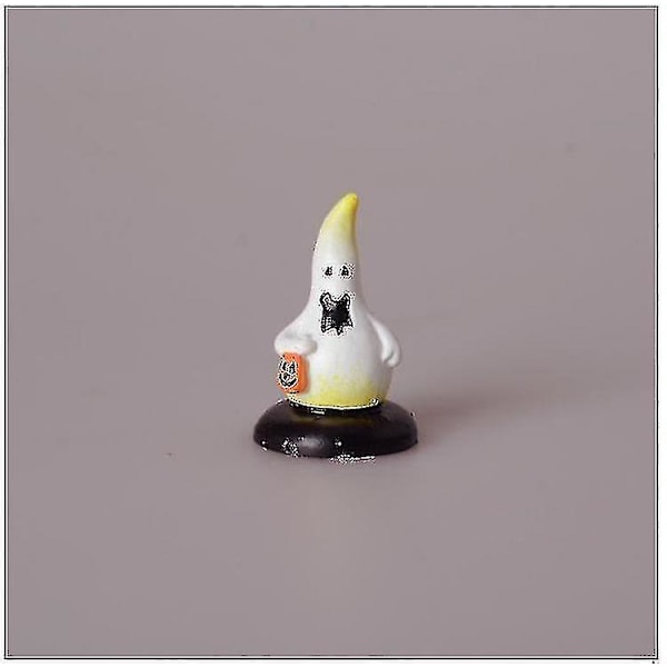 Halloween Fe-hage Miniatyrgresskar Figur Dekorasjoner Ornamenter Dukkehustilbehør Halloween Party Favør Posefyll (3 stk, Flerfarget)