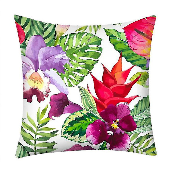 Tryckt Kuddfodral Polyester Soffa Bil Kuddeöverdrag Heminredning