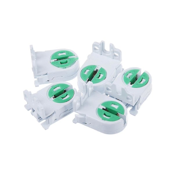 5 stk Dobbeltterminal T5 Fluorescerende Rørlampeholder Sokkel