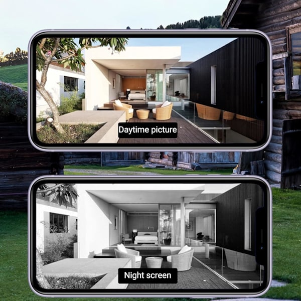 Smart Ring Dörrklocka Trådlös Fjärrkontroll Video Dörrklocka Smart Visuell Dörrklocka Hem Intercom HD Nattvision Wifi Laddningsbar Dörrklocka