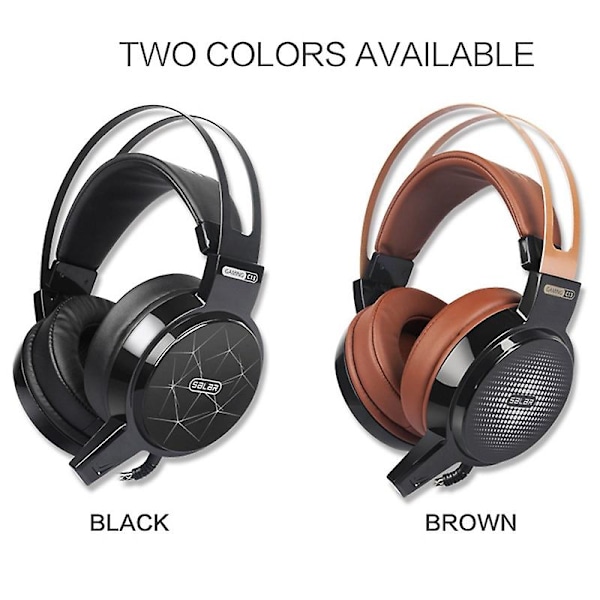 C13 Gaming Headset Trådbundet Dator Stereo Hörlurar Hörlurar med Mikrofon för Dator Hörlurar 3.5