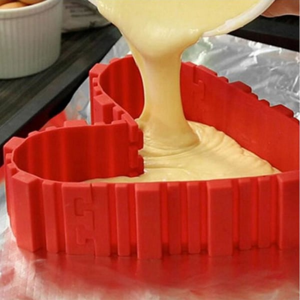 Kakeform – design bakeformer i hvilken som helst form du ønsker! Bruk vår fantastiske silikon DIY for å erstatte alle tallerkenene dine