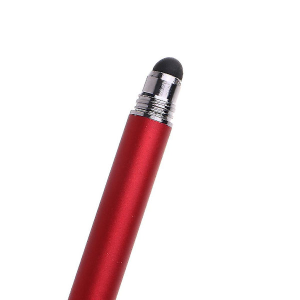 Kapacitiv stylus 2-i-1 universell pekskärm ritpenna för telefon surfplatta
