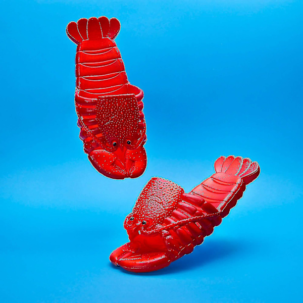 Hummerslippers | Unisex Sandaler, Rolig Present, Pool, Strand Duschskor | Herr, Dam Barn