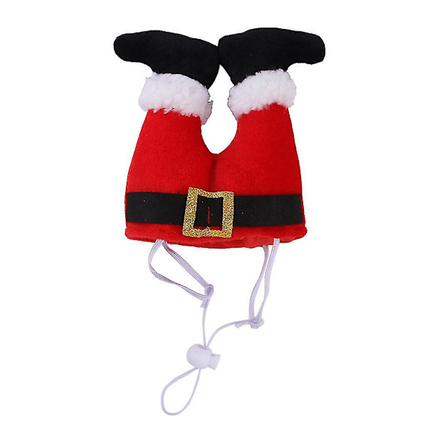 Jultomtebyxor & Hatt Kostym Tillbehör För Katter & Hundar