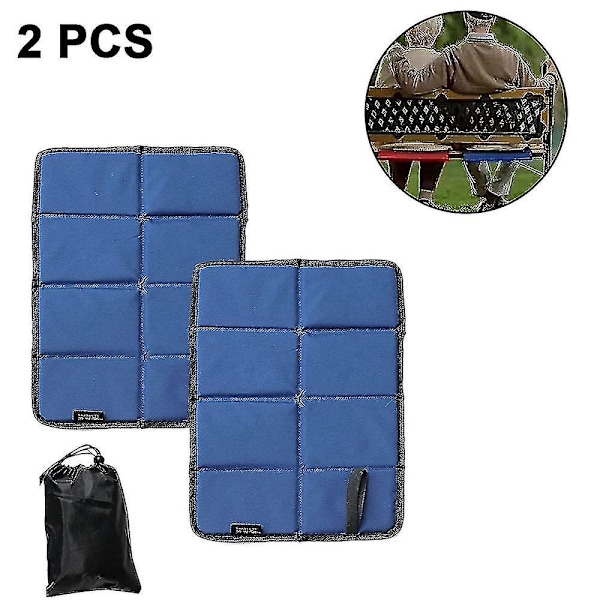 2-pack Vandringsäte, Vikbart Sittunderlag, Stadionstol Vikbar Kudde