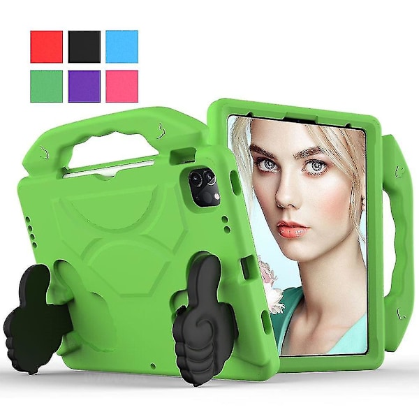 iPad Pro 11 Fodral Eva Material Tabletskydd (För iPad 9.7 2018, Grön)