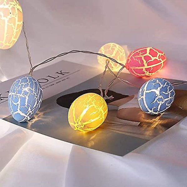 20 st, påskägg dekorationer lampor, påskägg LED-ljus, påskägg lampor.