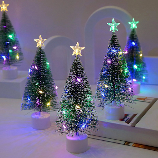 3 st LED-julkulor Hållbara Färgglada Ljusa Julkulor