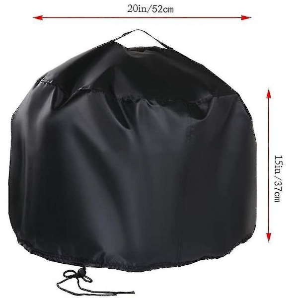 Waterpoor Bbq Grillskydd, Tjockt Gasgrillskydd, Rivsäkert (52*37cm)