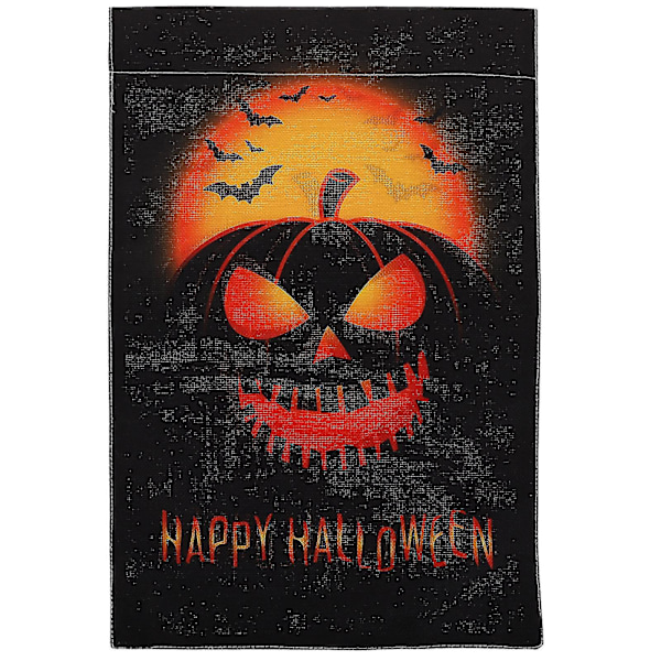 1pc Halloween Yard Decorative Flag Creative Halloween Garden Flag Ornament