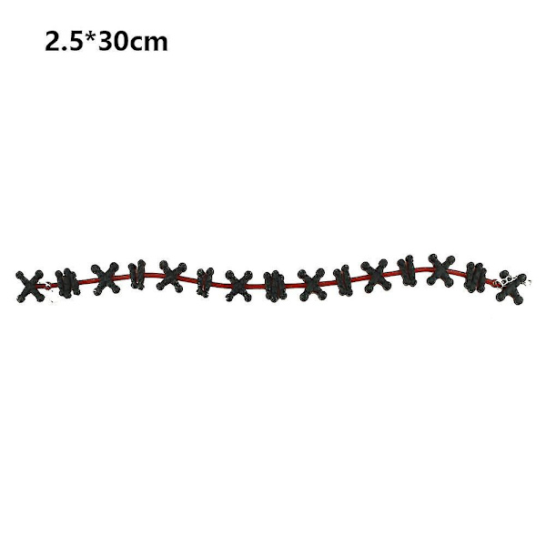 Halloween-kaulakoru Vampyyrin Veri Choker Kaulakoru Pelottava Halloween-juhlatarvikkeet Koristeet 2kpl