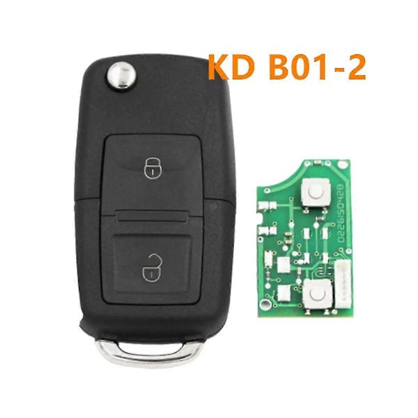 Keydiy B01-2 Fjärrkontroll Bilnyckel Universal 2 Knappar Stil För Kd900/-x2 Mini/ Urg200