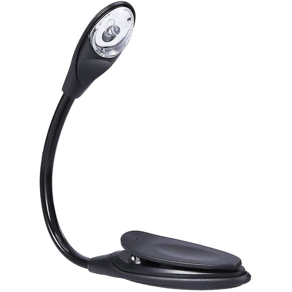 Kannettava mini LED-kiinnikekirjavalo, matkakirjan lukulamppu, matkakirjan lukulamppu, mini LED-kiinnikekirjavalo