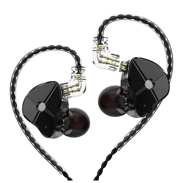 Trn St1 1dd+1ba Hybrid Driver In-Ear hörlurar Svart