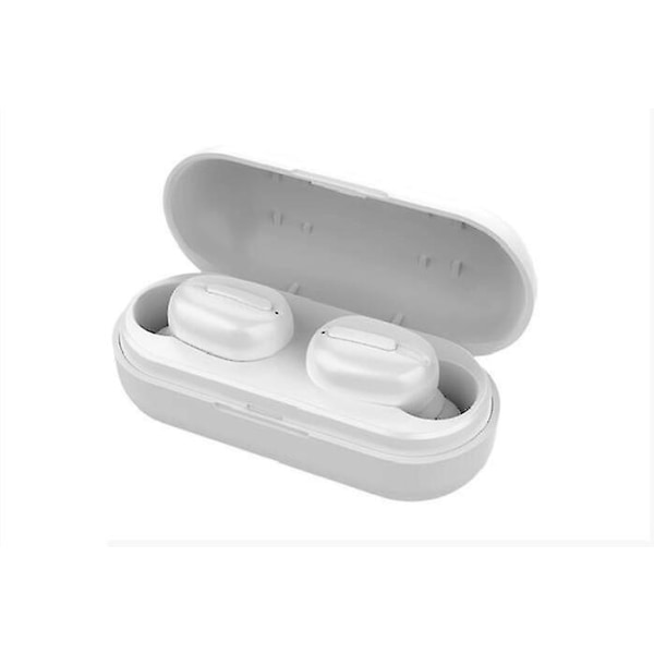 Bluetooth V5.0 trådlösa hörlurar med case, IPx5 vattentät sport, trådlösa hörlurar