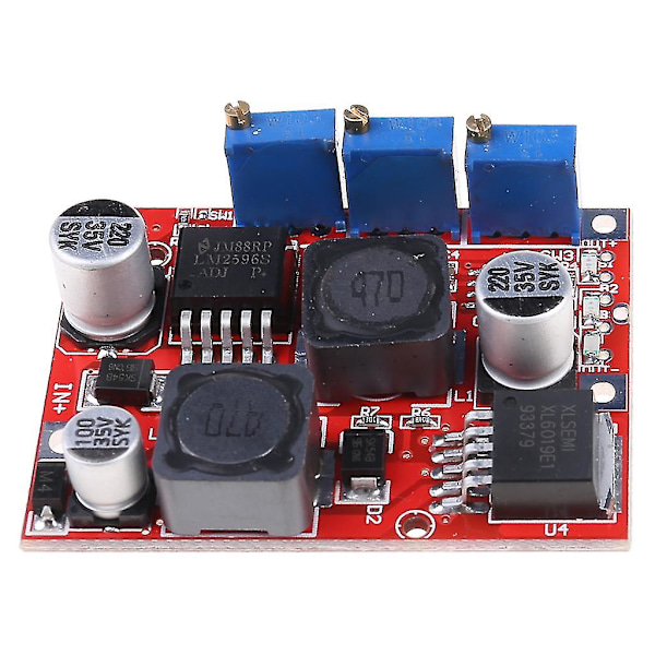 Dc-dc Lm2577s Lm2596s Steg Upp Ner Boost Spänningsomvandlare Modul
