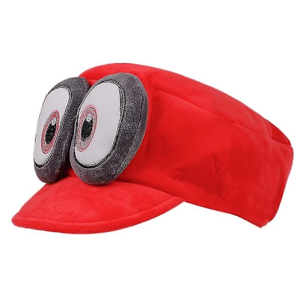 Spill Super Odyssey Cappy Hatt Voksen Anime Cosplay Super Bros Caps Plussj Leke Dukker (Grønn)