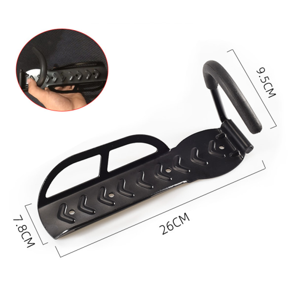 4-pack cykelställ väggmontering