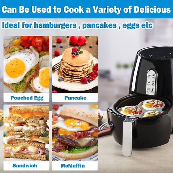 Air Fryer Äggpanna Form, Blå