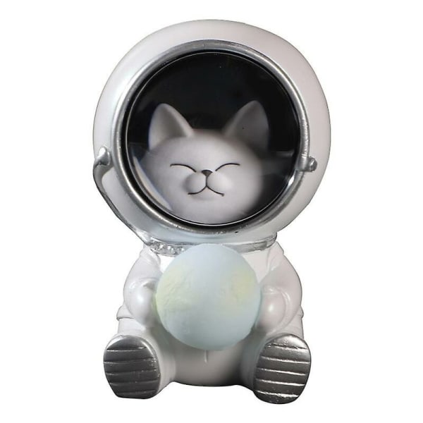 Astronaut heminredning liten lampa planetlampa (katt) 3d5e | Fyndiq