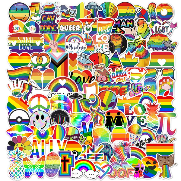 50 färgglada, coola och söta doodle-klistermärken