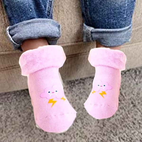 Talvella paksunnetut samettiset lämpimät vastasyntyneet sukat