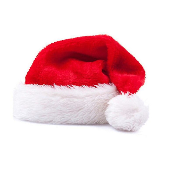 Tomtemaskhatt för Vuxna Unisex Återanvändbar Kostym Jultomte Nyår Julgåva Tomte Ansiktsmask Juldekoration (mask)