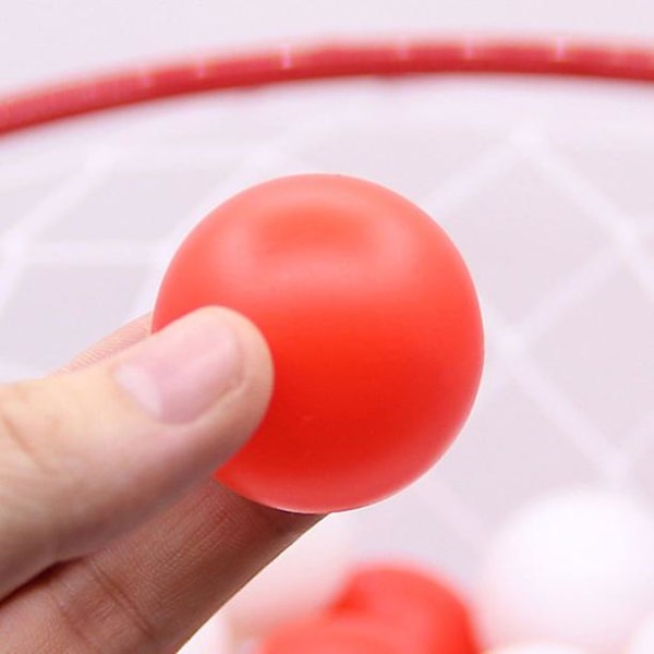 Huvudbasketkorg med 20 bollar justerbar huvudbåge spelskjutande basket