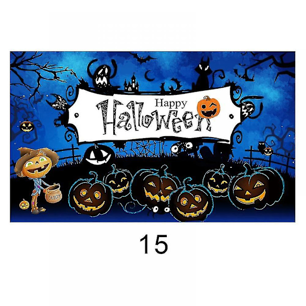 Halloween-lippu Halloween-pihalippu ulkokäyttöön Halloween-pihan koristeluun Wsjhf06