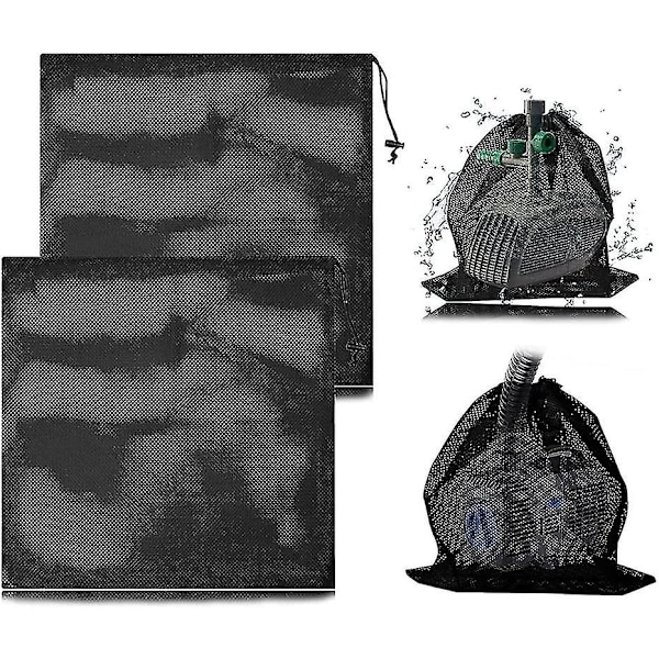 4 stk. Pumpe Mesh Bag, Mesh Vannpumpe Filterpose, Pumpe Barrierepose, Pumpe Beskyttelsespose Niuniu