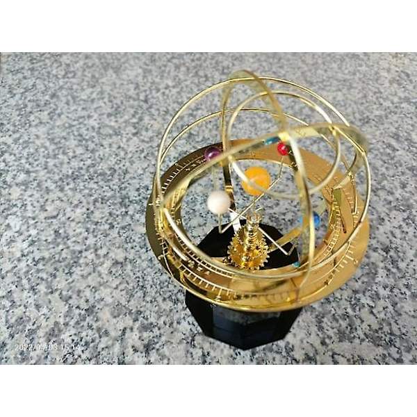 Retro Grand Orrery Modell Av Solsystemet Hem Vardagsrum Sovrum Dekoration Inflyttningsfest, Födelsedagspresent, Presenter (1 St)