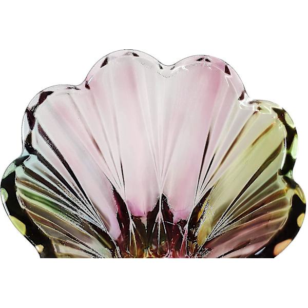 Blomvas Phoenixsvansform Tjockare Kristallglas För Heminredning, Bröllop Eller Present Storlek 25cm