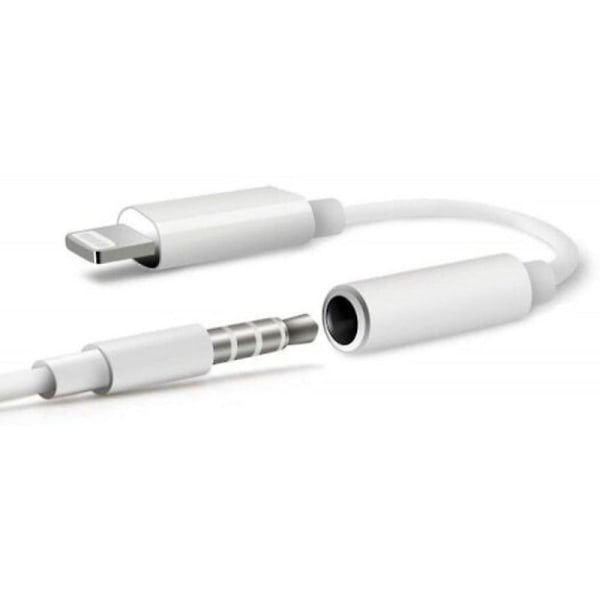 Apple MFi-certifierad 3-pack Lightning till 3,5 mm-adapter för hörlursuttag