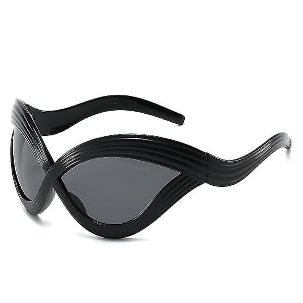 Solglasögon Linje Cat Eye Fashion Future Style Hip-Hop Solglasögon A2