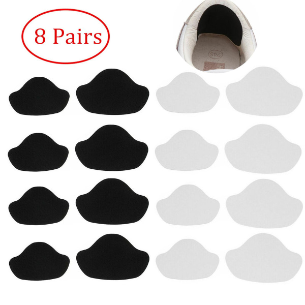 Shoe Heel Repair, 8 Pairs Self-Adhesive Inside Shoe Patches for Holes, Shoe Hole Repair Patch Kit