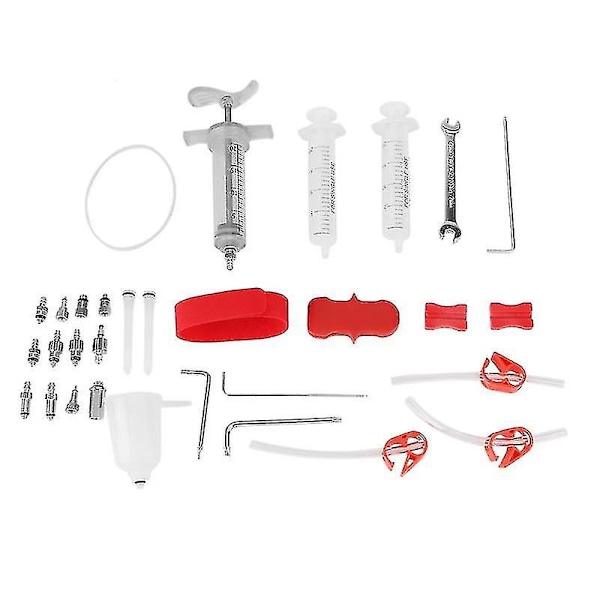 Universal Hydraulisk Skivbroms-Blödningskit för Shimano Magura Avid Sram Formula Hayes Nutt Zoom